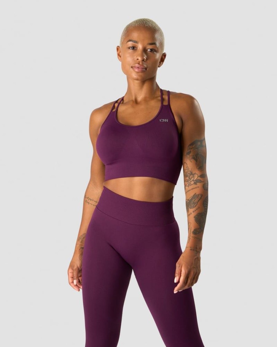 Naiset ICIW Urheiluliivit | Define Seamless Sports Bra Purple