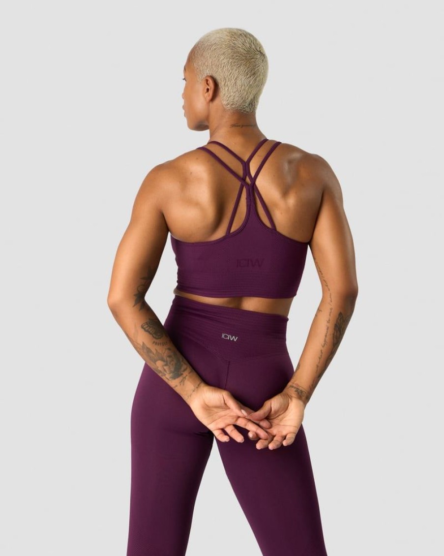 Naiset ICIW Urheiluliivit | Define Seamless Sports Bra Purple