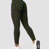 Naiset ICIW Trikoot & Leggingsit | Rush Seamless Tights Dark Green