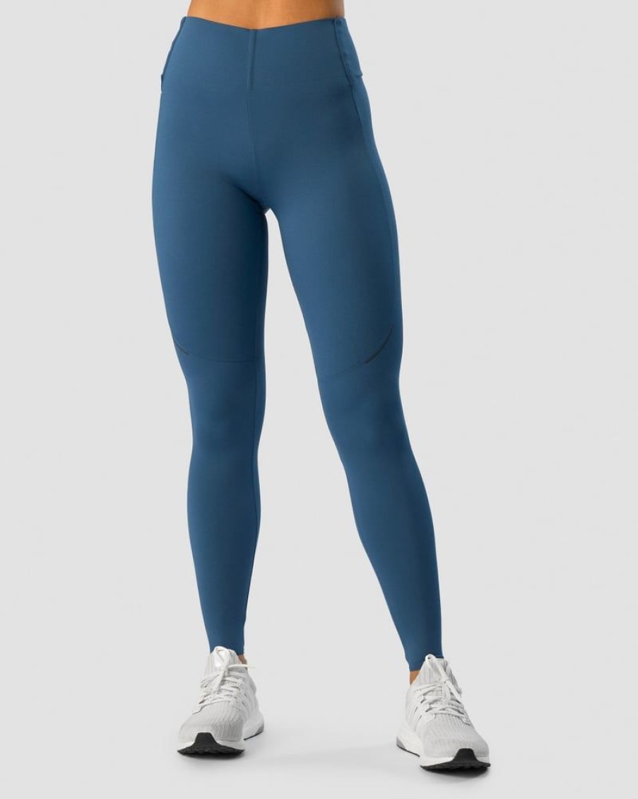 Naiset ICIW Trikoot & Leggingsit | Charge Pocket Tights Wmn Teal