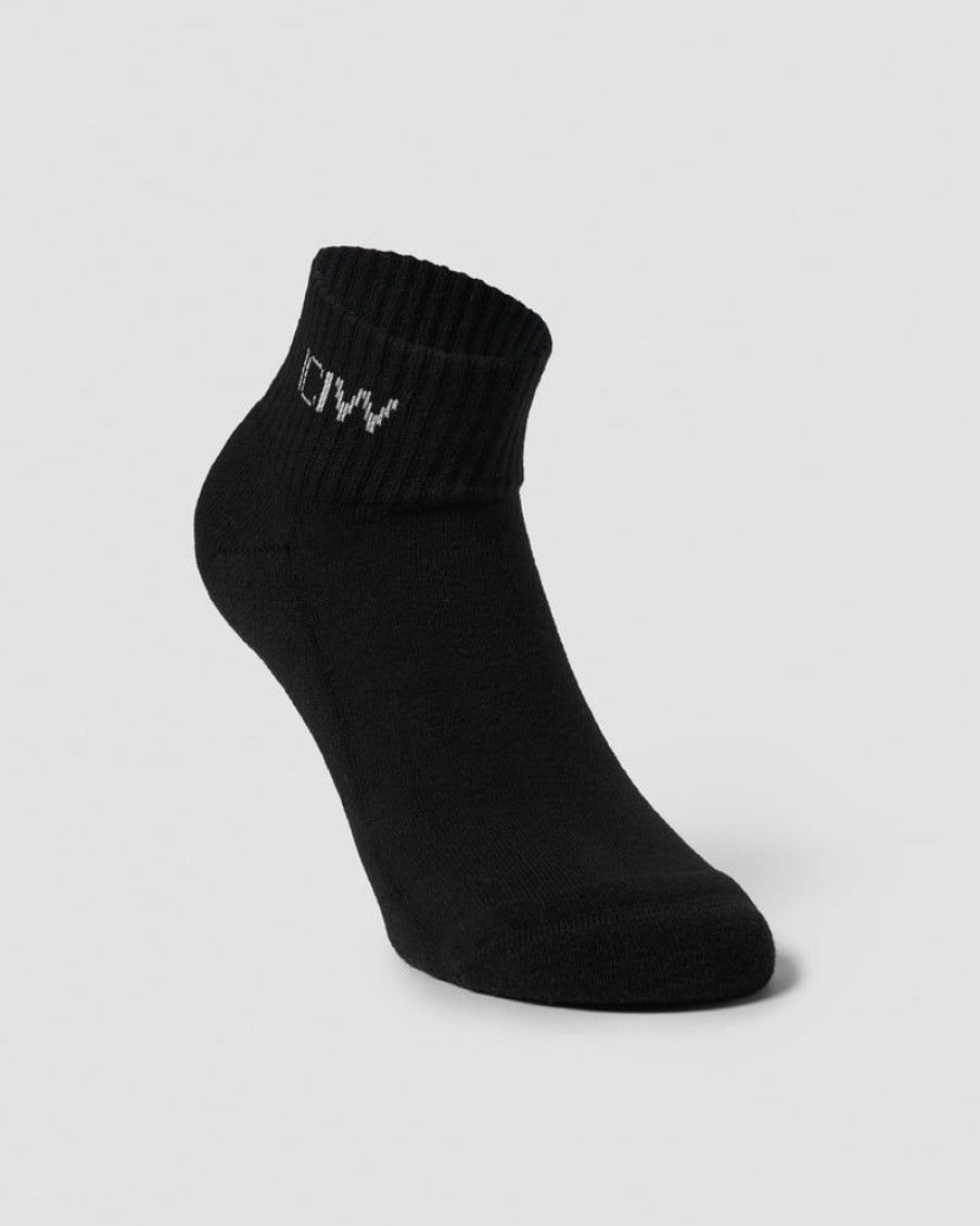 Naiset ICIW Sukat | Training Half Socks Black