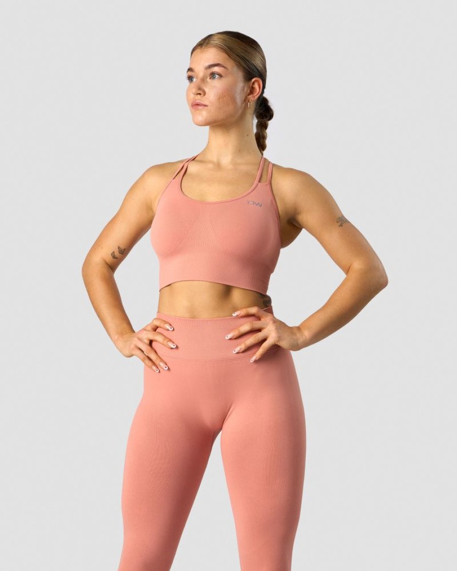 Naiset ICIW Urheiluliivit | Define Seamless Sports Bra Light Rust