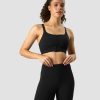 Naiset ICIW Urheiluliivit | Ultimate Training Zipper Sports Bra Black