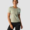 Naiset ICIW T-Paidat | Nimble T-Shirt Light Sage Green