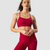 Naiset ICIW Urheiluliivit | Scrunch Seamless Sports Bra Deep Red