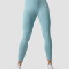 Naiset ICIW Trikoot & Leggingsit | Ribbed Define Seamless Tights Pale Blue