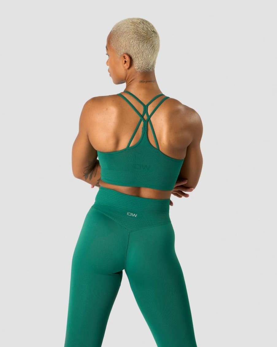 Naiset ICIW Urheiluliivit | Define Seamless Sports Bra Winter Green