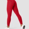 Naiset ICIW Trikoot & Leggingsit | Define Seamless Scrunch Tights Red