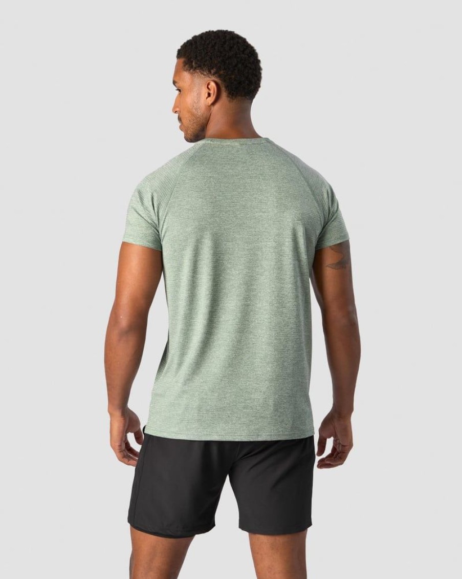 Miehet ICIW T-Paidat | Training Mesh T-Shirt Men Racing Green