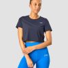 Naiset ICIW T-Paidat | Training Cropped T-Shirt Navy