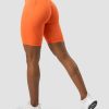 Naiset ICIW Shortsit | Scrunch V-Shape Biker Shorts Orange