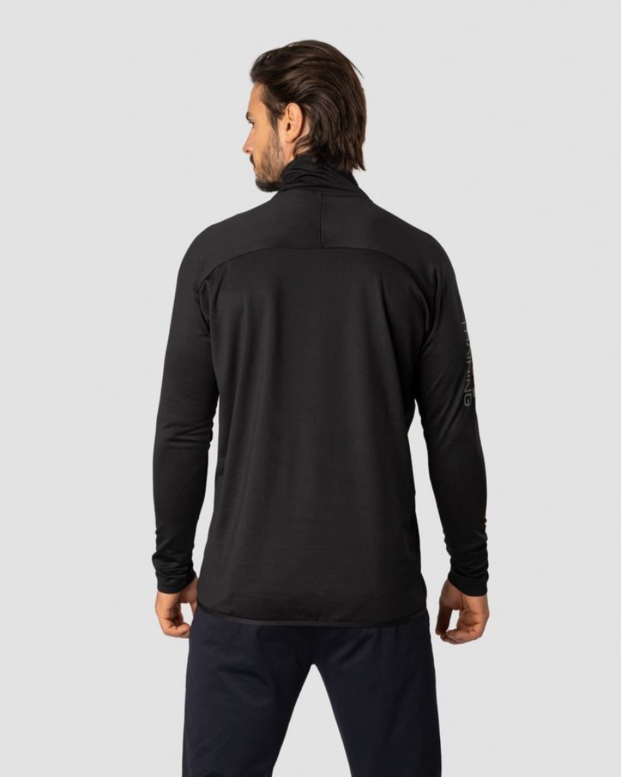 Miehet ICIW Pitkahihaiset Paidat | Ultimate Training 1/4 Zip Black