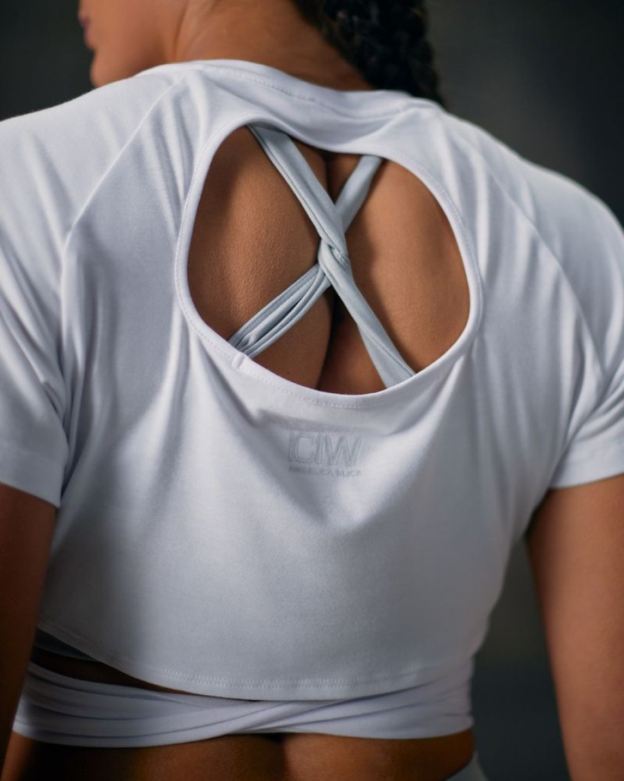 Naiset ICIW Urheiluliivit | Blick Twisted Sports Bra Light Grey