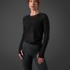 Naiset ICIW Pitkahihaiset Paidat | Reboot Mesh Long Sleeve Black