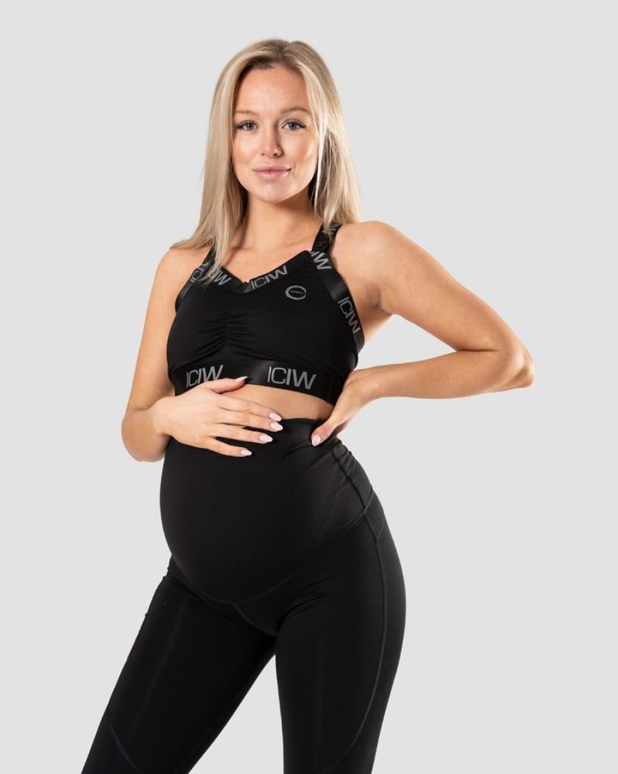 Naiset ICIW Urheiluliivit | Maternity Nursing Sports Bra Black