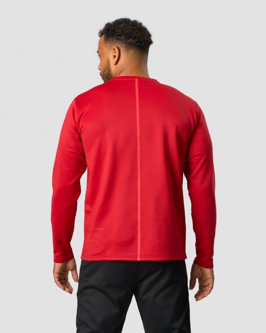 Miehet ICIW Pitkahihaiset Paidat | Training Club Long Sleeve Men Red