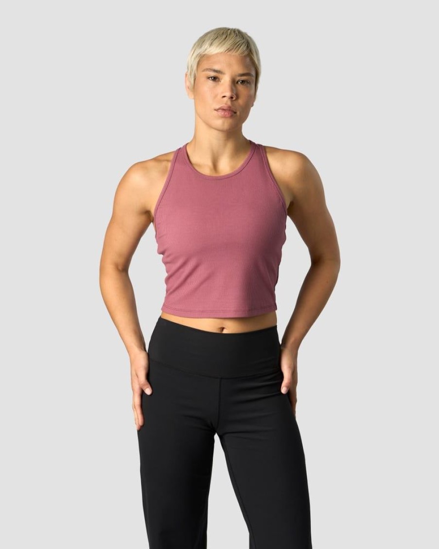 Naiset ICIW Topit | Nimble Cropped Tank Top Wild Berry