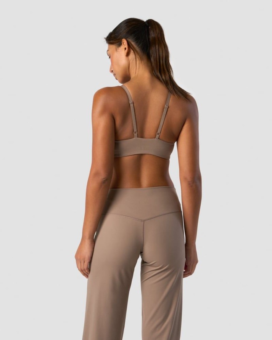 Naiset ICIW Urheiluliivit | Nimble Adjustable Sports Bra Autumn Brown