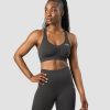 Naiset ICIW Urheiluliivit | Scrunch Sports Bra Anthracite Wmn