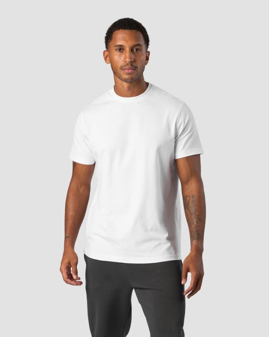 Miehet ICIW T-Paidat | Everyday Cotton T-Shirt Men White