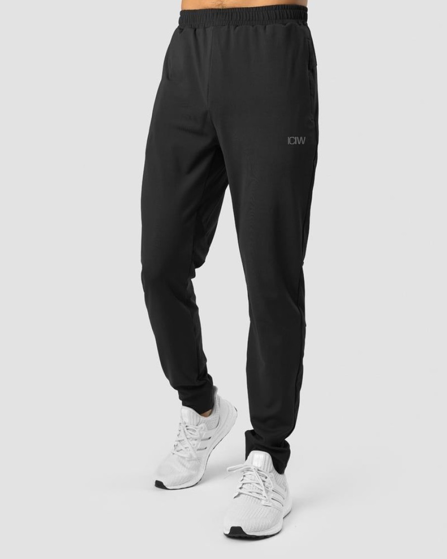 Miehet ICIW Housut | Stride Workout Pants Men Black