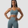 Naiset ICIW Urheiluliivit | Define Seamless Logo Strappy Sports Bra Jungle Green