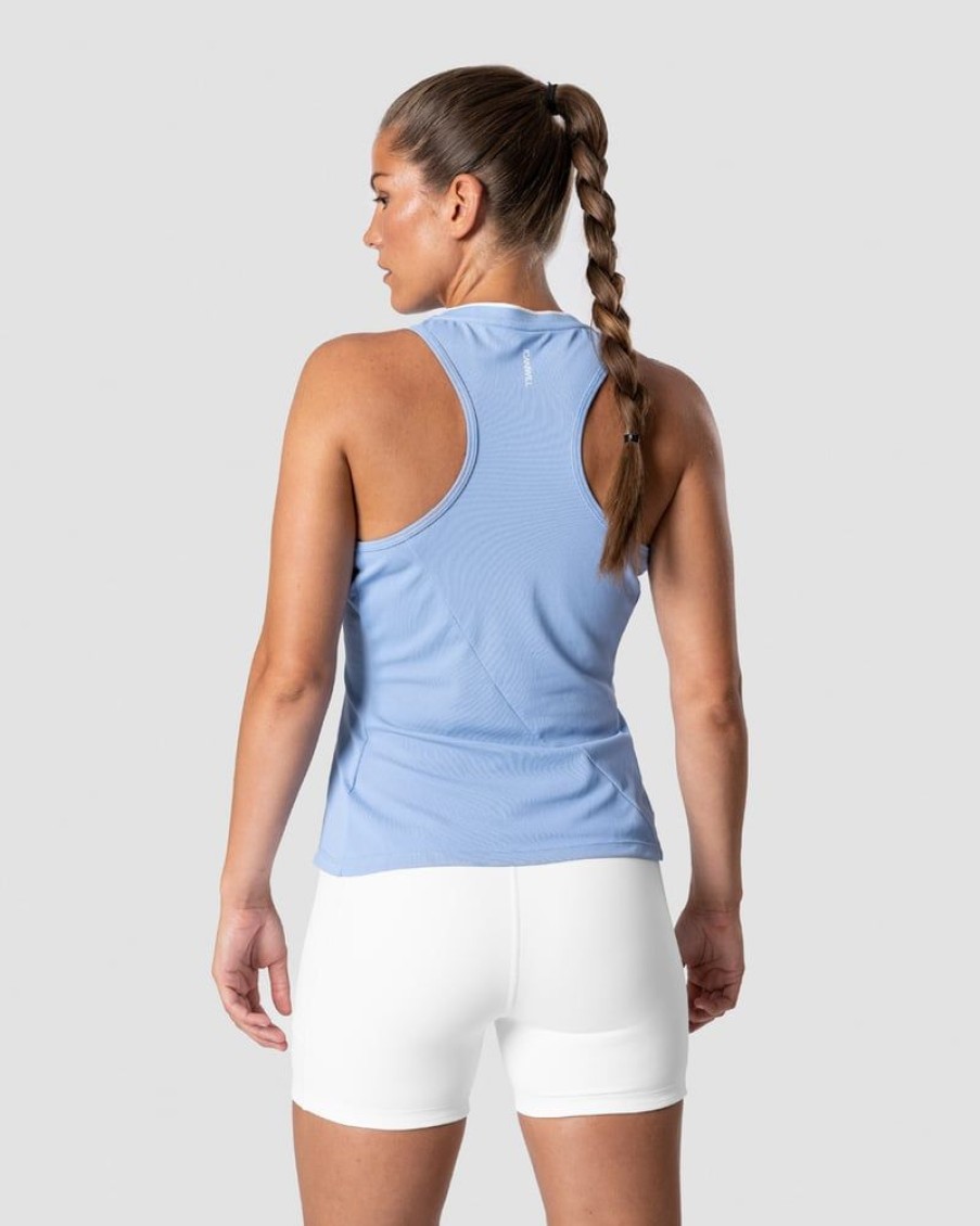 Naiset ICIW Topit | Training Pique Tank Top Sky Blue