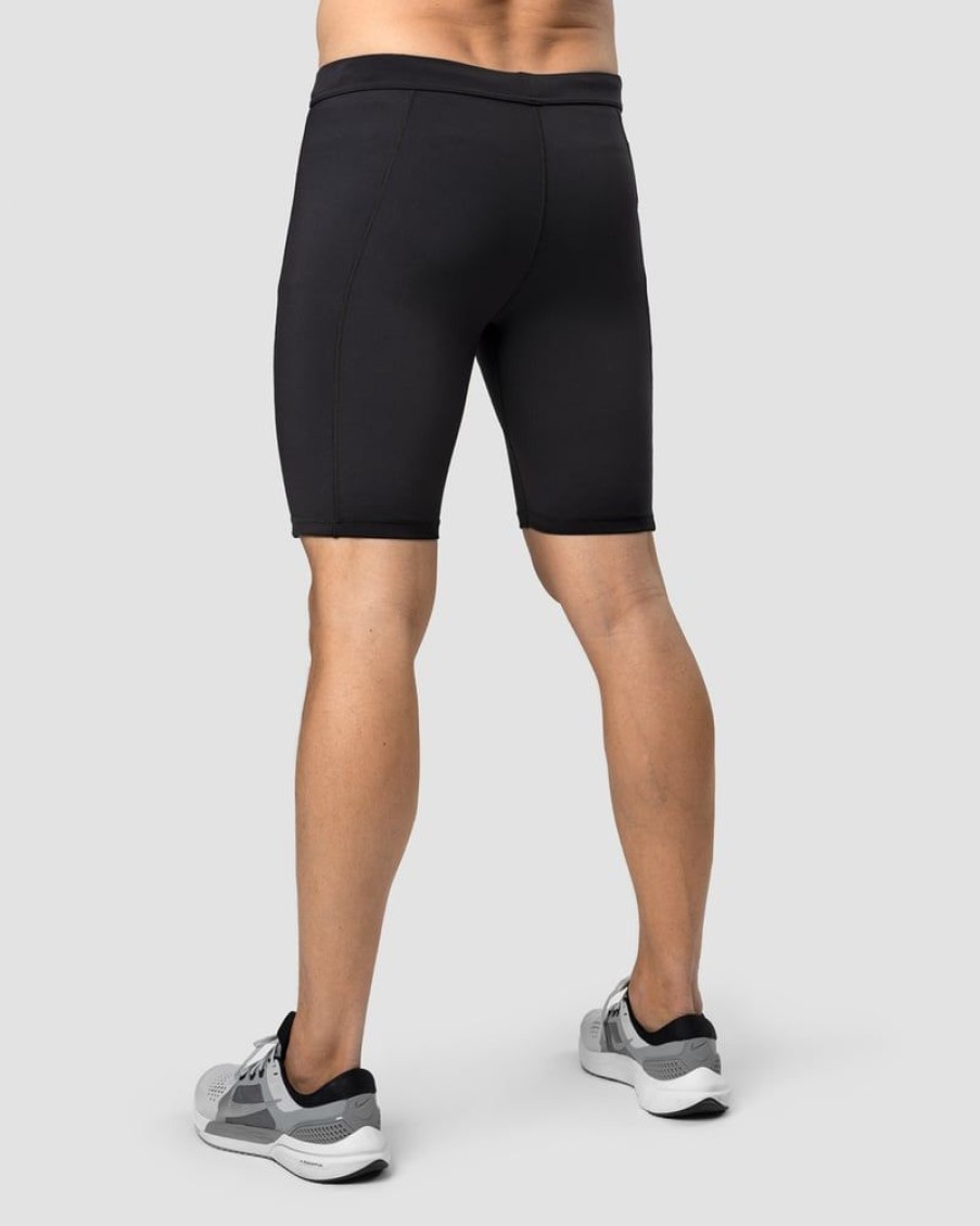 Miehet ICIW Shortsit | Mercury Short Tight Shorts Men Black