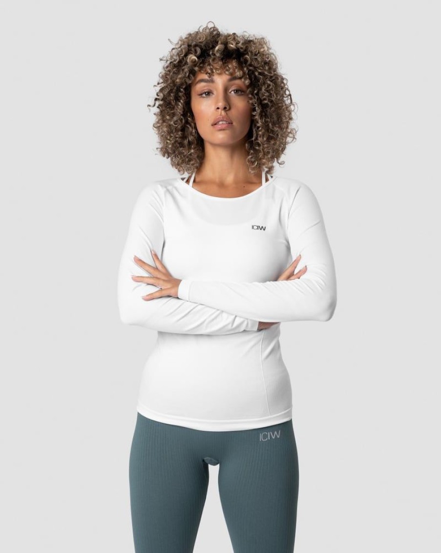 Naiset ICIW Seamless | Everyday Seamless Ls White