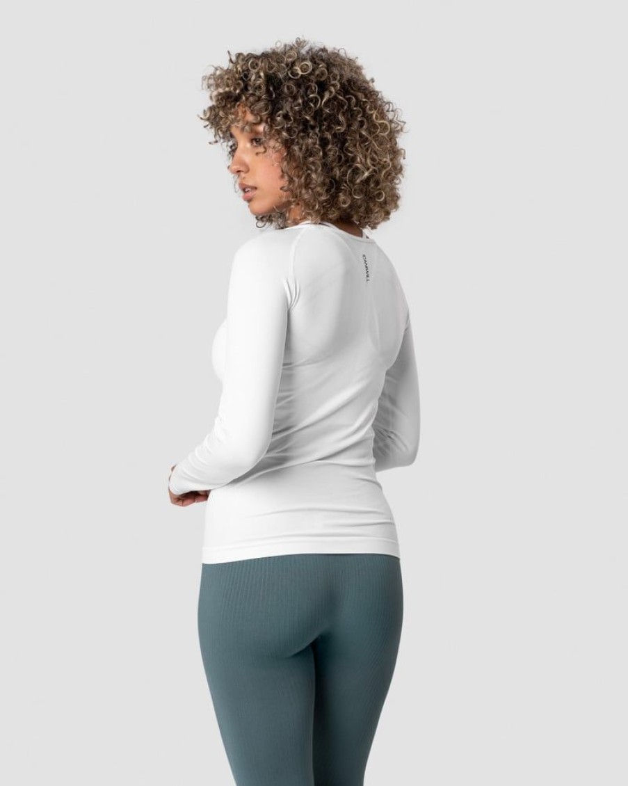 Naiset ICIW Seamless | Everyday Seamless Ls White