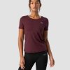 Naiset ICIW T-Paidat | Training T-Shirt Wmn Burgundy