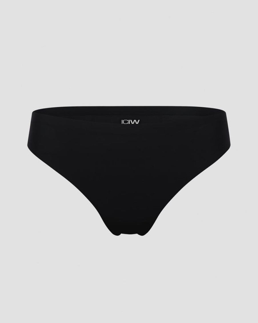 Naiset ICIW Alusvaatteet | Invisible Thong Black