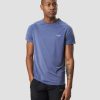 Miehet ICIW T-Paidat | Workout Melange T-Shirt Steel Blue Melange Men