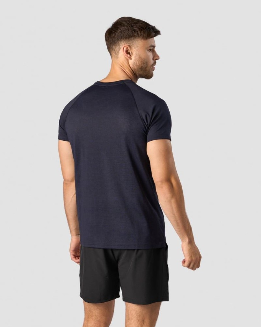 Miehet ICIW T-Paidat | Training Mesh T-Shirt Men Navy