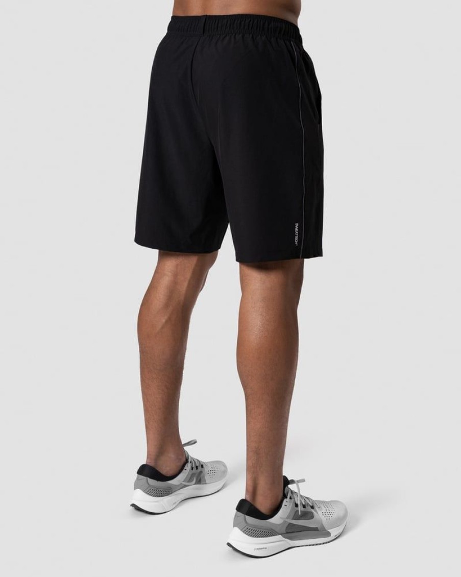 Miehet ICIW Shortsit | Training Stripe Shorts Black Men