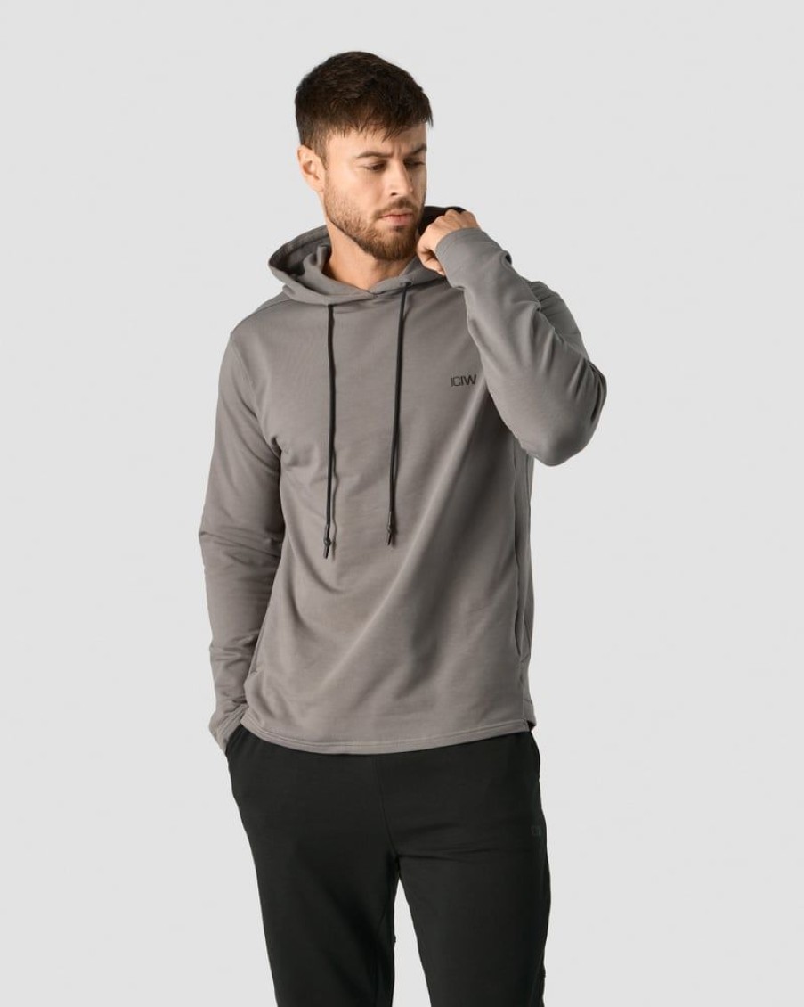 Miehet ICIW Hupparit | Stride Hoodie Men Grey