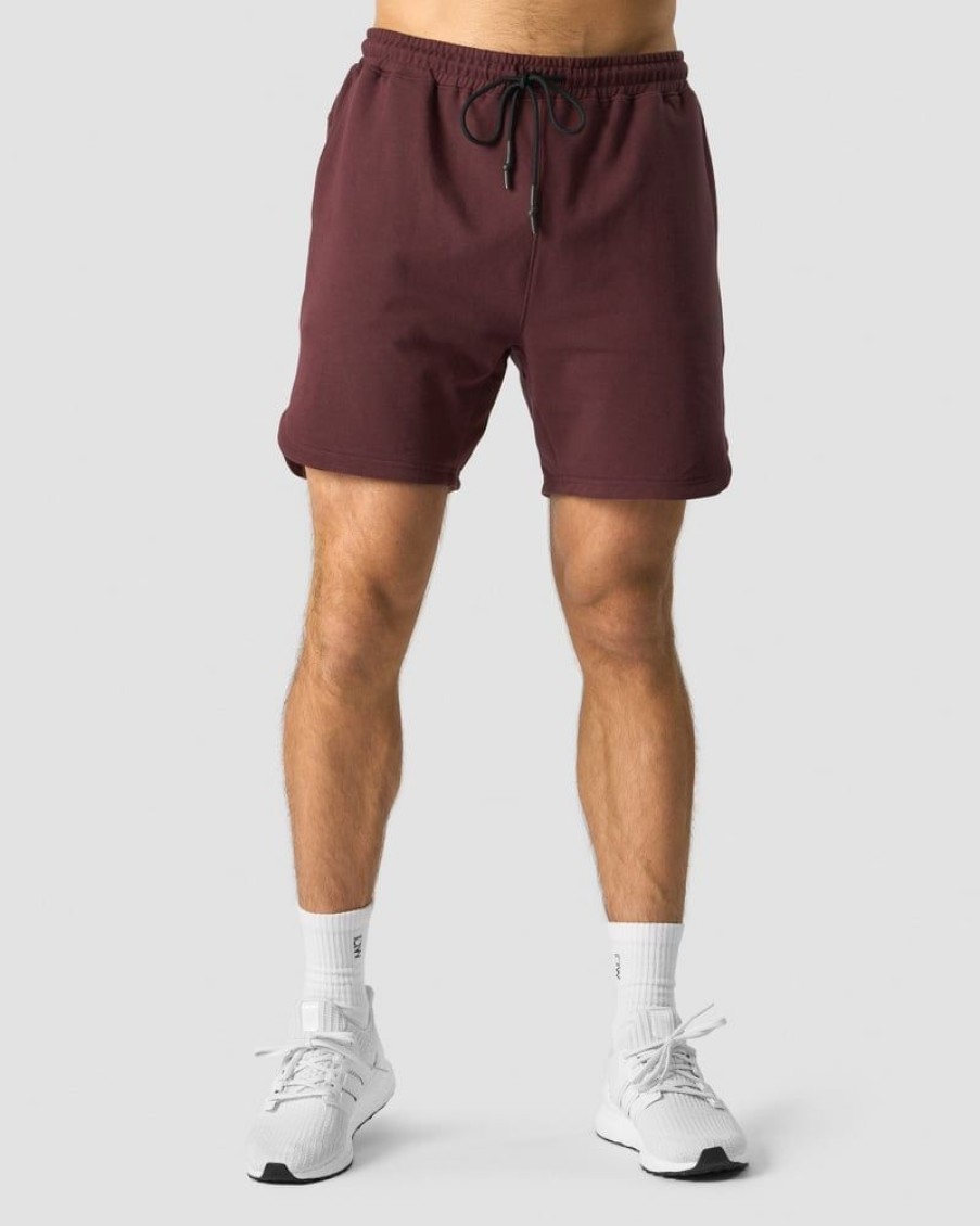 Miehet ICIW Shortsit | Stride Sweat Shorts Men Burgundy