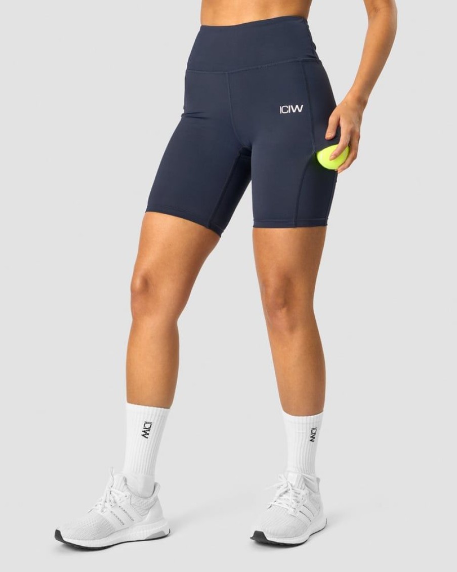 Naiset ICIW Shortsit | Training Biker Shorts Navy