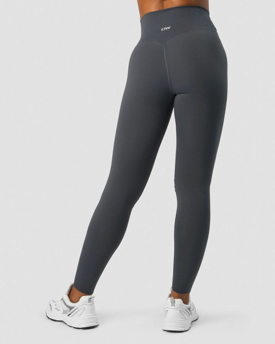 Naiset ICIW Trikoot & Leggingsit | Nimble V-Shape Tights Anthracite