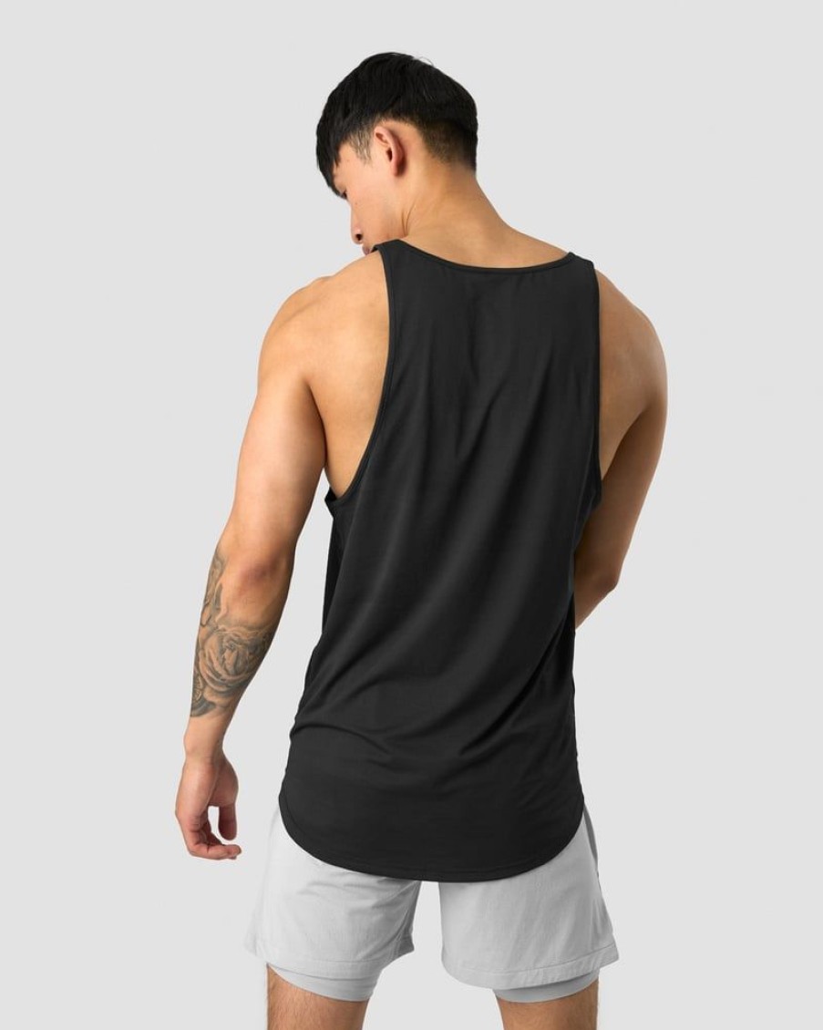 Miehet ICIW Topit | Stride Stringer Top Men Black