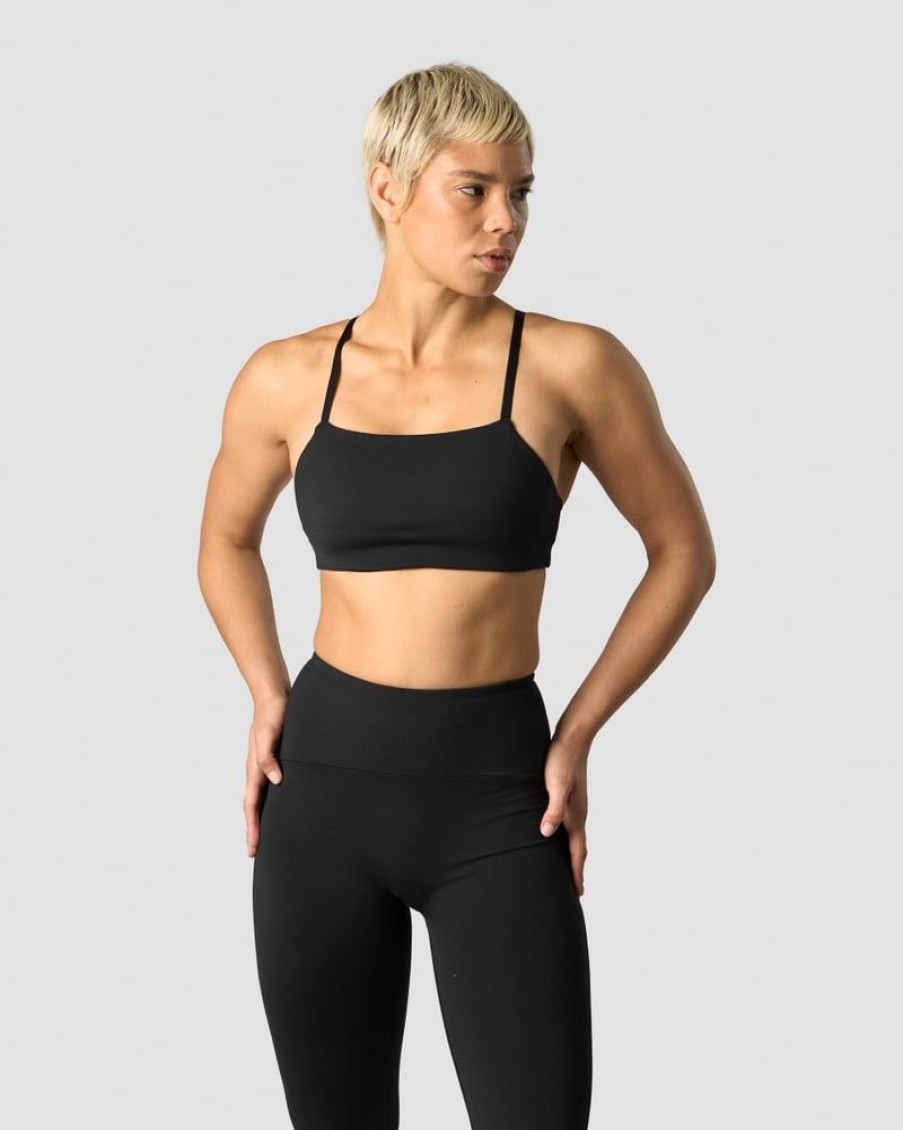 Naiset ICIW Urheiluliivit | Nimble Adjustable Sports Bra Black