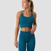 Naiset ICIW Urheiluliivit | Ribbed Define Seamless Sports Bra Teal