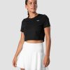 Naiset ICIW T-Paidat | Training Cropped T-Shirt Black