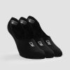 Naiset ICIW Sukat | Invisible Socks 3-Pack Black