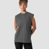 Naiset ICIW Topit | Everyday Cotton Tank Top Dark Grey