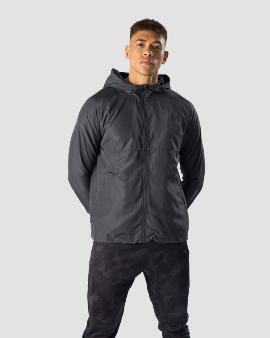 Miehet ICIW Takit & Liivit | Running Jacket Men Graphite