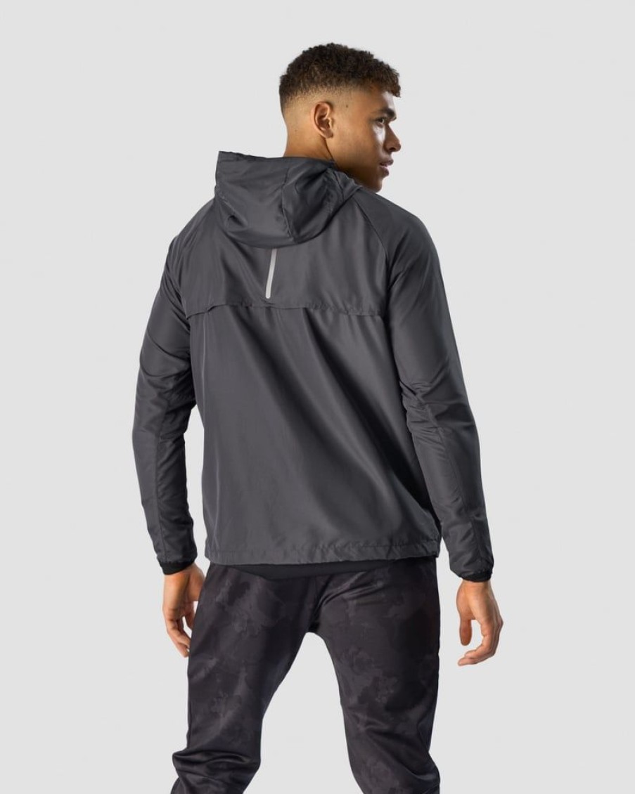 Miehet ICIW Takit & Liivit | Running Jacket Men Graphite