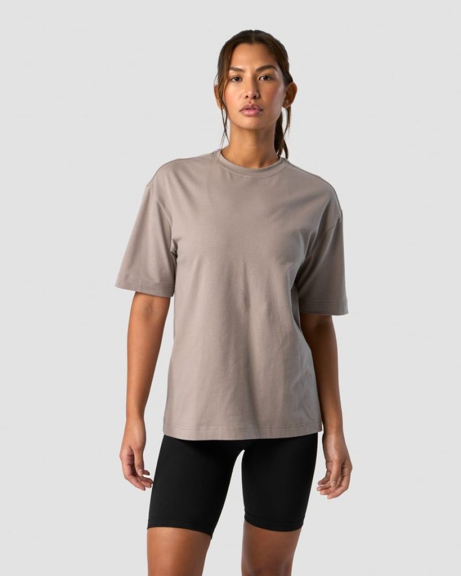 Naiset ICIW T-Paidat | Everyday Cotton T-Shirt Greige