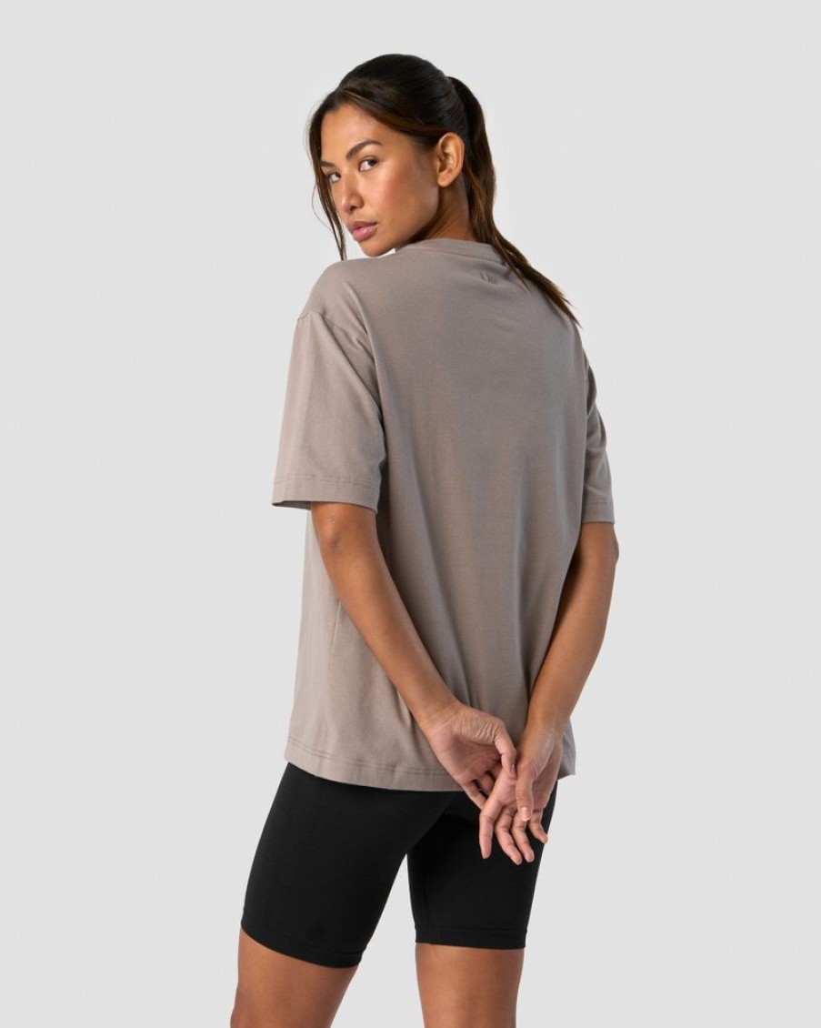 Naiset ICIW T-Paidat | Everyday Cotton T-Shirt Greige