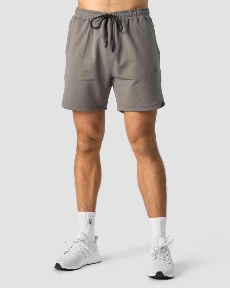 Miehet ICIW Shortsit | Stride Sweat Shorts Men Grey